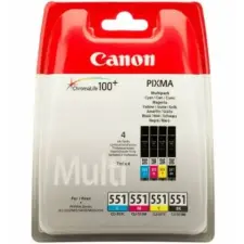 Canon CLI-551 Tintapatron Multipack 4x7 ml nyomtatópatron & toner