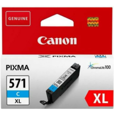 Canon CLI-571XL cián tintapatron 0332C001 (eredeti) nyomtatópatron & toner