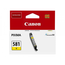 Canon ® CLI-581Y sárga EREDETI TINTAPATRON, ~ 255 oldal ( 2105C001 ) nyomtatópatron & toner