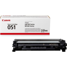 Canon CRG-051 Lézertoner i-SENSYS LBP162dw, MF269dw, MF267dw, MF264dw nyomtatókhoz, , fekete, 1,7k nyomtatópatron & toner