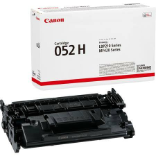 Canon CRG-052H Lézertoner i-SENSYS MF421DW nyomtatóhoz, CANON, fekete, 9,2k (TOCCRG052H) nyomtatópatron & toner