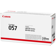 Canon CRG-057 FEKETE (3,1K) EREDETI TONER (3009C002AA) nyomtatópatron & toner