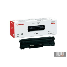 Canon CRG-725 Lézertoner i-SENSYS LBP 6000 nyomtatóhoz, CANON fekete, 1,6k nyomtatópatron & toner
