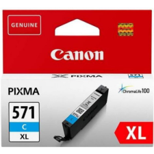 Canon Eredeti tintapatron Canon CLI-571XL Cián Cián nyomtatópatron & toner
