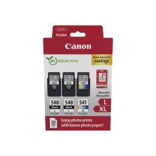 Canon PG-540L X2 + CL-541XL eredeti tintapatron multipack + fotópapír fotópapír