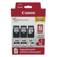 Canon PG-540L x2 + CL-541XL tintapatron + 50db fotó papír multipack (5224B015) nyomtatópatron & toner