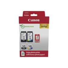Canon PG-545 (1x8 ml) + CL-546 (1x8 ml) + 50 lap GP501 10x15 fényes fotópapír Multipack - 8287B008 nyomtatópatron & toner