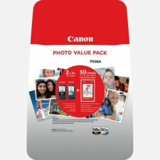 Canon PG-560XL/CL-561XL eredeti tintapatron multipack + fotópapír nyomtatópatron & toner