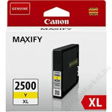 Canon PGI-2500YXL Tintapatron Maxify MB5350 nyomtatókhoz, CANON sárga, 19,3 ml (TJCPGI2500YX) nyomtatópatron & toner