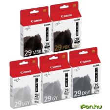 Canon PGI-29MBK/PBK/DGY/GY/LGY Multi EREDETI nyomtatópatron & toner