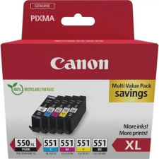  Canon PGI-550XL/CLI-551 eredeti tintapatron multipack nyomtatópatron & toner
