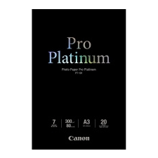 Canon Photo Paper Pro Platinum A3 20 lap nyomtató kellék