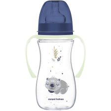 Canpol Babies Canpol babák Sleepy Koala EasyStart Anticolic cumisüveg 300 ml, kék (5901691881686) cumisüveg