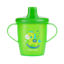 Canpol Babies Canpol Csöpögésmentes itatópohár kemény ivócsőrrel 250 ml (9h+) - Zöld itatópohár