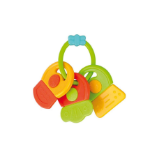 Canpol Babies Canpol Csörgő rágókával - 3 kulcs - Narancs csörgő