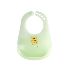 Canpol Babies Canpol Műanyag előke merev zsebbel - Zöld előke