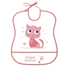 Canpol Babies Canpol Műanyag puha előke - Cica előke