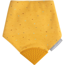 Canpol Babies Cloth Bib with Teether előke rágókával Yellow 1 db előke