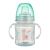 Canpol Babies Cseppmentes Szilikon tanulópohár világító fogantyúval 120ml (6h+) Exotic Animals - Zöld