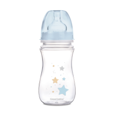 Canpol babies EasyStart anti-kólikás cumisüveg NEWBORN BABY 240ml kék cumisüveg