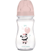 Canpol Babies Exotic Animals cumisüveg Pink 240 ml