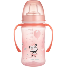 Canpol Babies Exotic Animals gyakorlóbögre fogantyúval 6+ m Pink 240 ml itatópohár