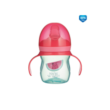 Canpol Babies Gyakorló itatópohár szilikon szeleppel, 150 ml, SO COOL - rózsaszín babaétkészlet