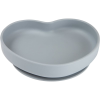 Canpol Babies Heart tányér tapadókoronggal Grey 1 db