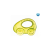 Canpol Babies hűtőrágóka - Sárga autó