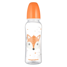  Canpol babies keskeny nyakú cumisüveg CUTE ANIMALS 250ml róka cumisüveg