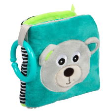  Canpol babies Puha fejlesztőkönyv, BEARS plüssfigura