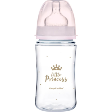 Canpol Babies Royal Baby cumisüveg 3m+ Pink 240 ml cumisüveg