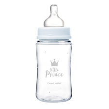 Canpol Babies Royal Baby Easy Start Anti-Colic Bottle Little Prince 3m+ cumisüveg 240 ml gyermekeknek cumisüveg