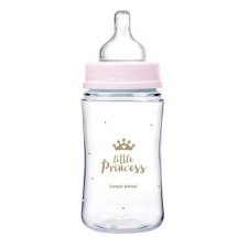 Canpol Babies Royal Baby Easy Start Anti-Colic Bottle Little Princess cumisüveg 240 ml gyermekeknek cumisüveg