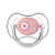 Canpol babies Szilikon szimmetrikus cumi 0-6hó NEWBORN BABY pink