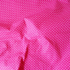 Canvas Pink, fuxia apró pöttyös pamut vászon