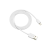 Canyon CANYON Töltőkábel, USB - LTG, Apple kompatibilis, fehér - CNS-MFICAB01W