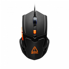 Canyon CND-SGM02RGB Vigil Gaming mouse Black/Orange egér