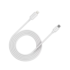 Canyon CNE-CFI12W Lightning – USB-C kábel 2m fehér kábel és adapter