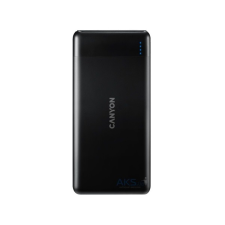 Canyon CNE-CPB1007B 10000mAh LiPo powerbank fekete (QC3.0) (CNE-CPB1007B) power bank