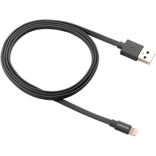 Canyon CNS-MFIC2DG MFI USB-lightning lapos töltő/adat kábel 1m - Sötétszürke mobiltelefon kellék