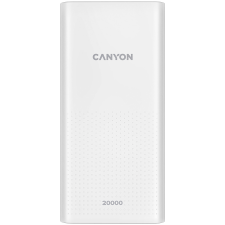 Canyon PB-2001, Power bank 20000mAh - Fehér - CNE-CPB2001W power bank