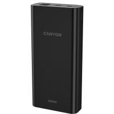 Canyon PB-2001 Powerbank 20000mAh 2.1A fekete power bank