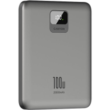 Canyon PB-2008, 20000 mAh, dark grey power bank