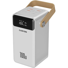 Canyon PB-610, 60000 mAh PD 100W, white power bank
