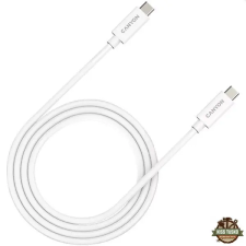 Canyon UC-44 USB4.0 full featured cable 1m White CNS-USBC44W kábel és adapter