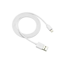 Canyon USB kábel, USB - Lightning (Apple), 1m, CANYON "MFI-1", fehér kábel és adapter
