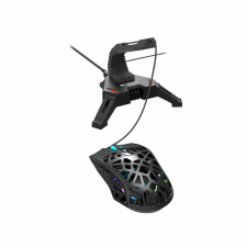 Canyon WH-100 2in1 Gaming Mouse Bungee stand and USB 2.0 hub Black egér