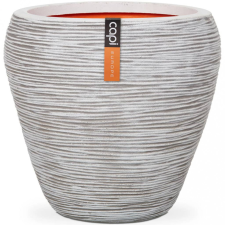 Capi Nature Rib csontszínű kúpos váza 42 x 38 cm dekoráció