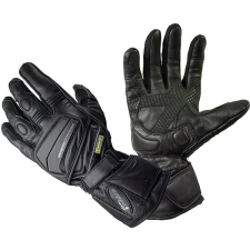 Cappa Racing Detroit Motoros bőrkesztyű, hosszú szárú, fekete, 3XL motoros kesztyű